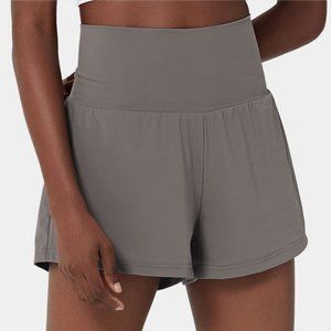Halara High-Waisted Back Pocket Yoga Shorts Small